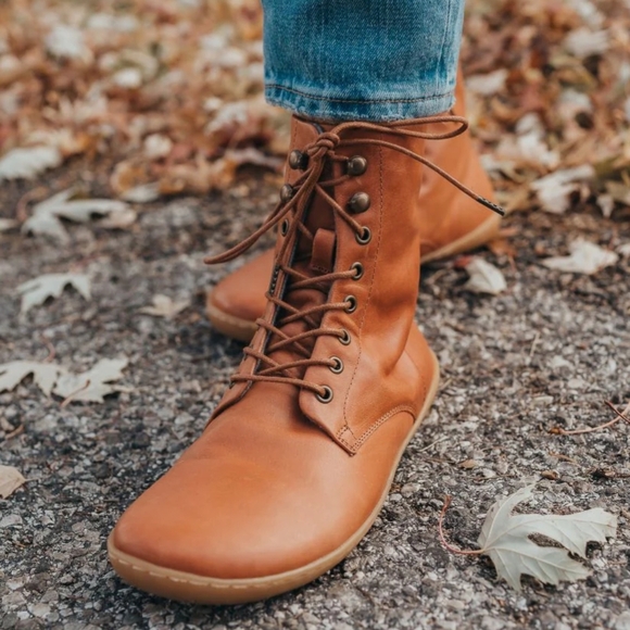 Mukishoes Alentejo Leather Barefoot Combat Boots - 39 - Picture 2 of 9